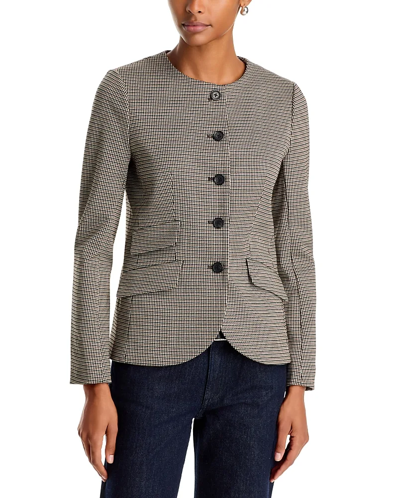 Slade Jacquard Ponte Blazer