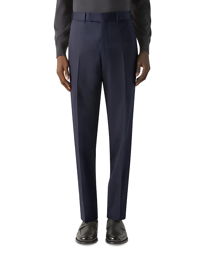 Trofeo Slim Fit Wool Pants by Zegna