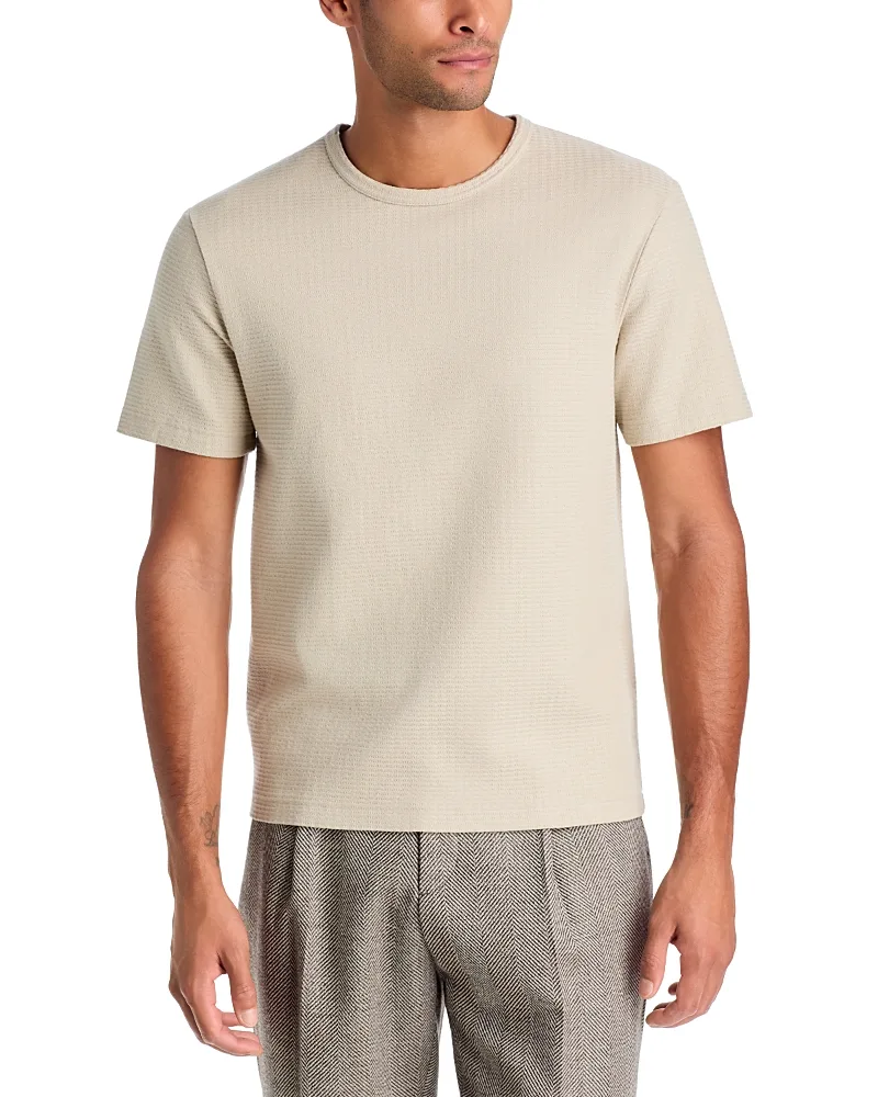 Jacquard Cotton Tee by FRAME