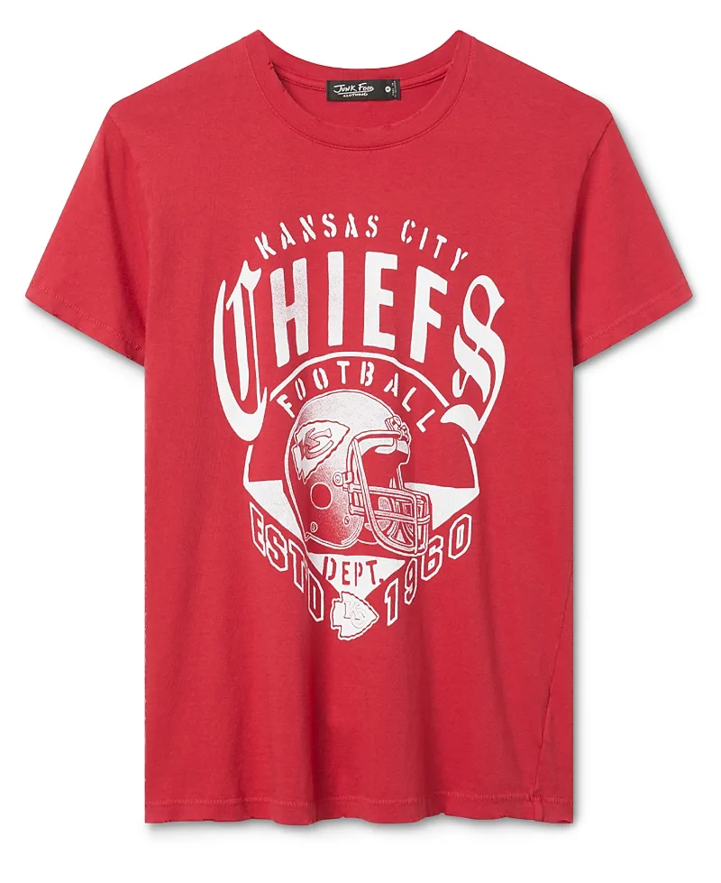 Kansas City Chiefs Gridiron Vintage Tee by Junk Food