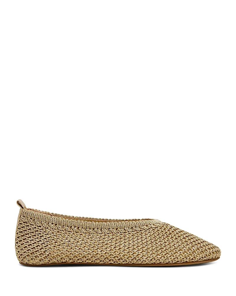 Cyntra Woven Raffia Ballet Flats by Steve Madden