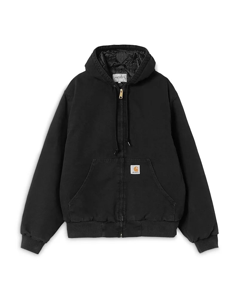 Wip Active Cotton Stone Canvas Drawstring Hooded Jacket by Carhartt