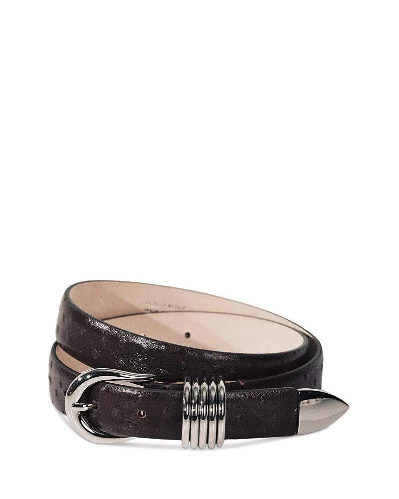 Hollyhock Leather Belt by Dehanche