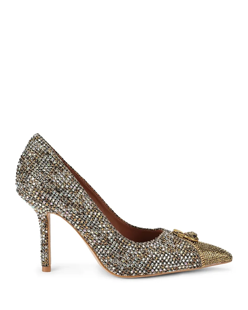 Zip Court Rhinestone Pumps by Kurt Geiger