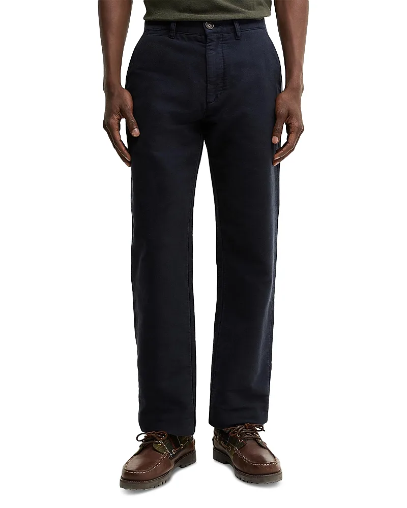 Moleskin Cotton Tailored Fit Pants by Barbour