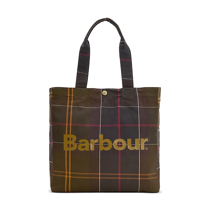 Telfield Tartan Tote by Barbour