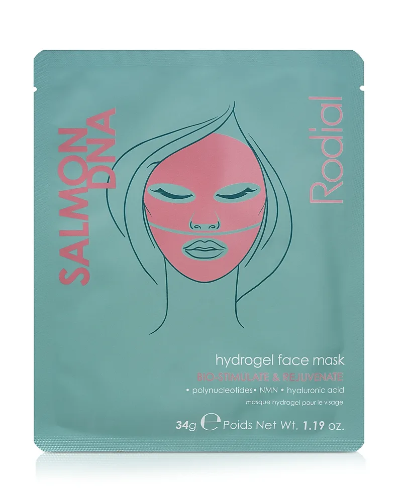 Salmon Dna Hydrogel Face Mask, Pack of 4 by Rodial