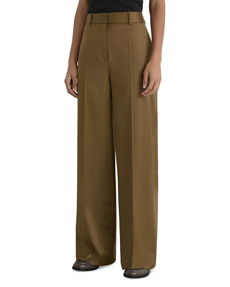 Adie Wool Blend Wide Leg Pants