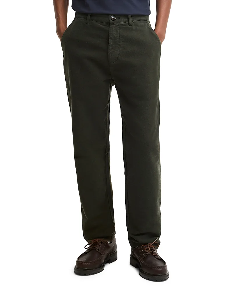 Moleskin Cotton Tailored Fit Pants