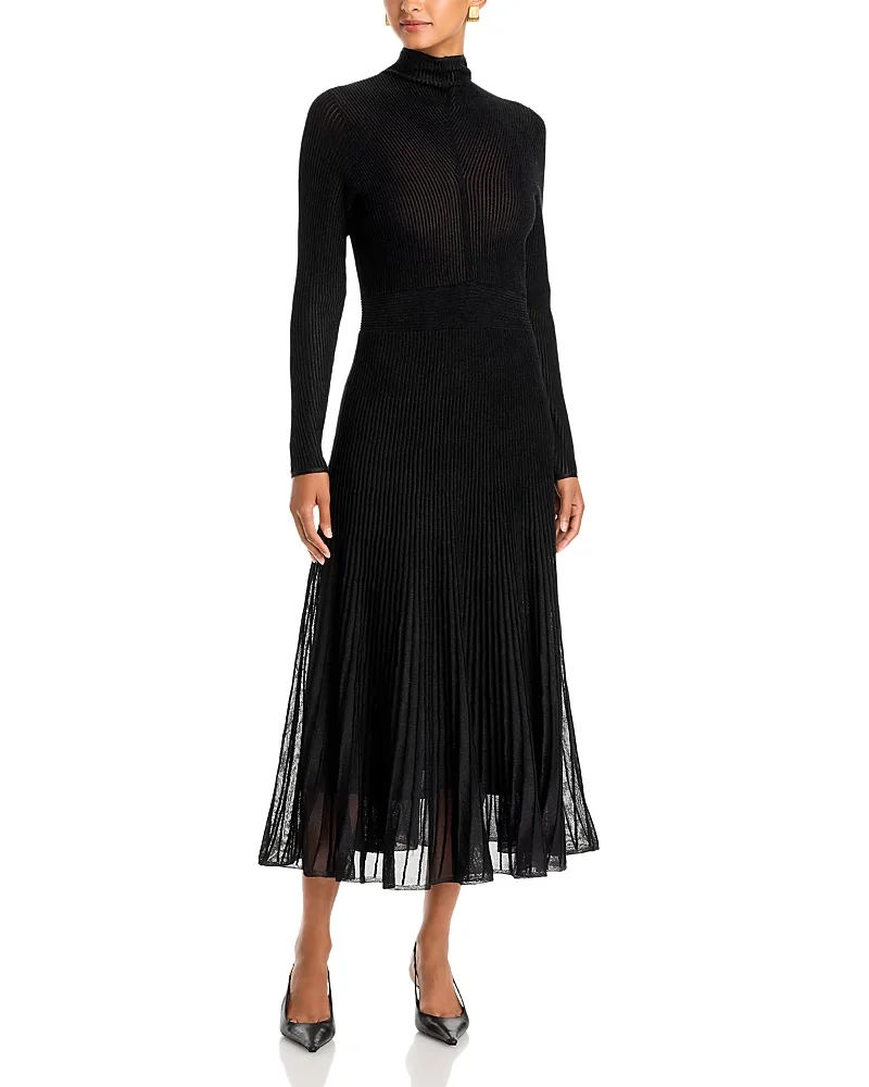 Felvetta Ribbed Velvet Maxi Dress