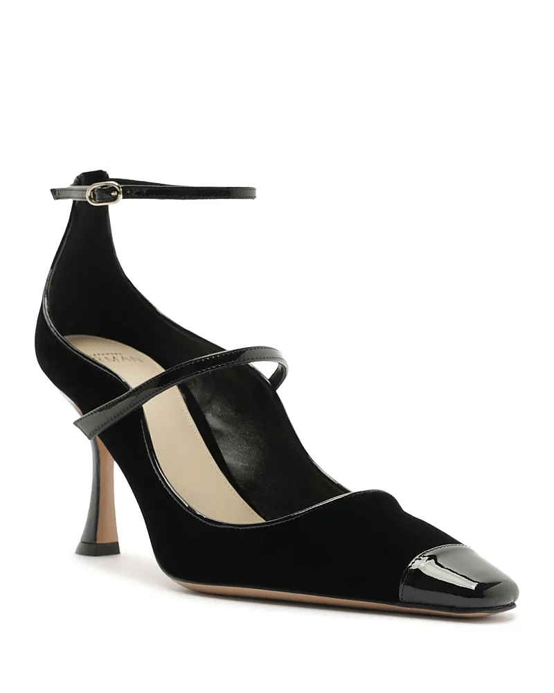 Tita Wave 85 Velvet Pumps by Alexandre Birman