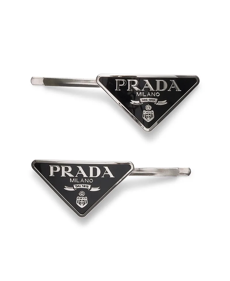 Metal Hair Pins by Prada