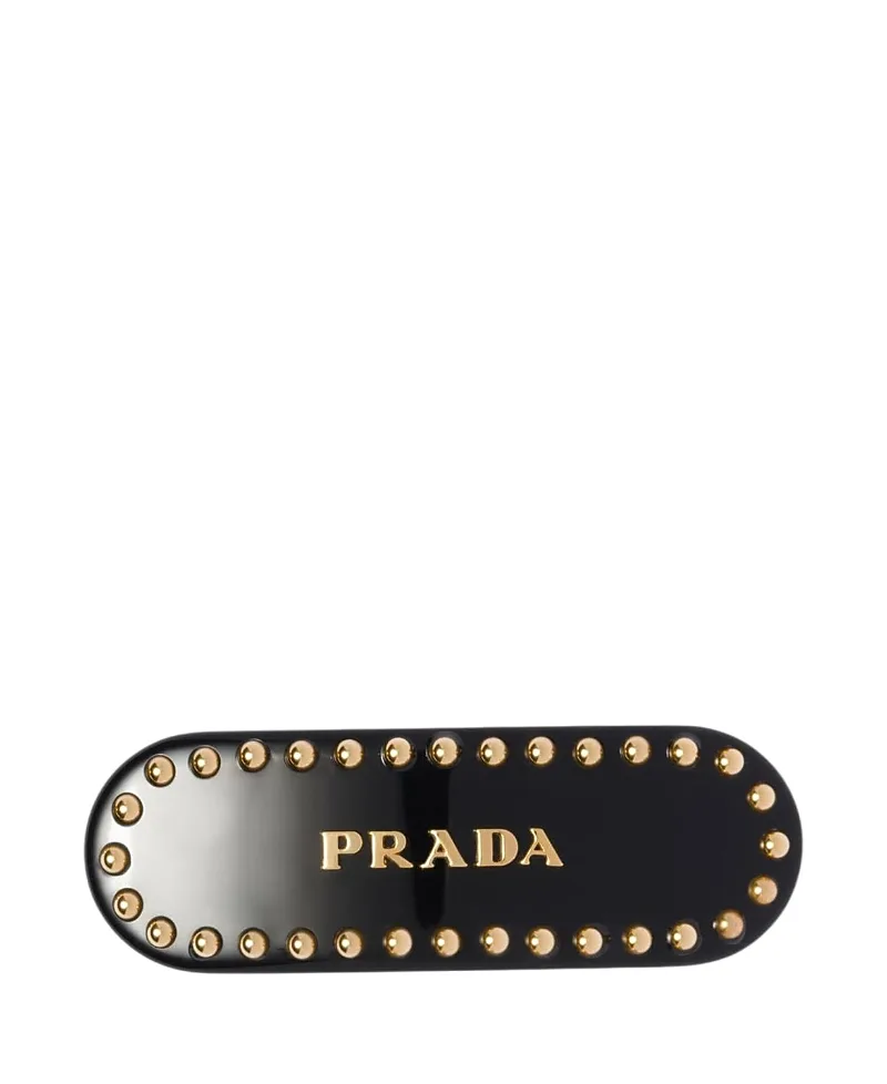 Hair Clip with Studs by Prada