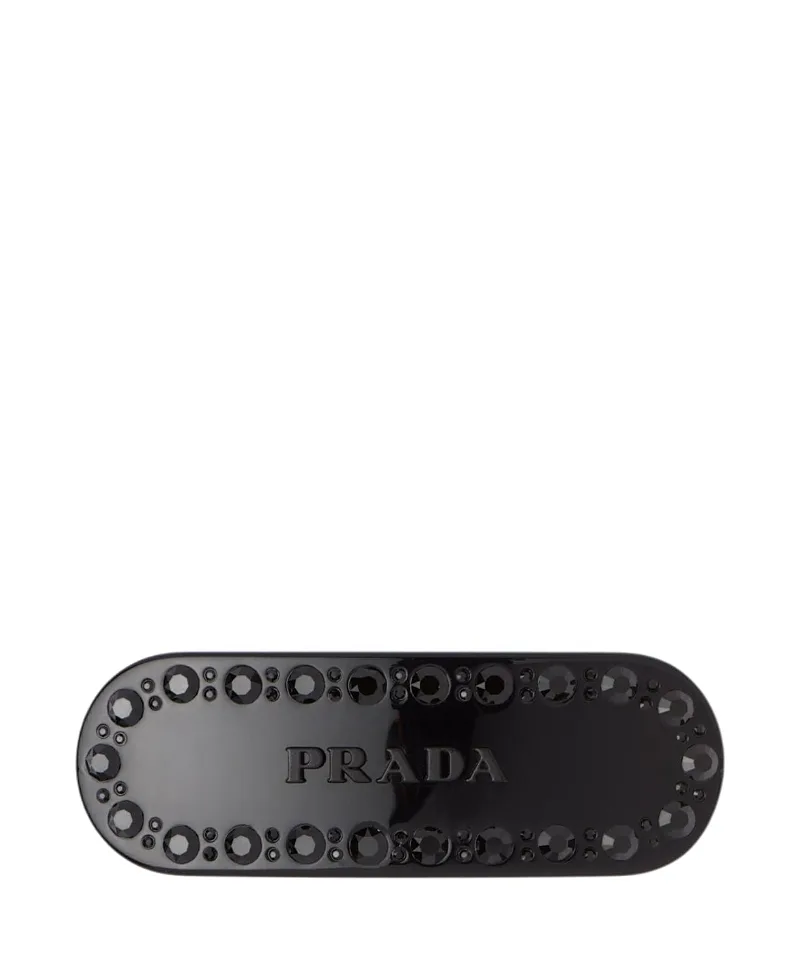Hair Clip with Crystals by Prada