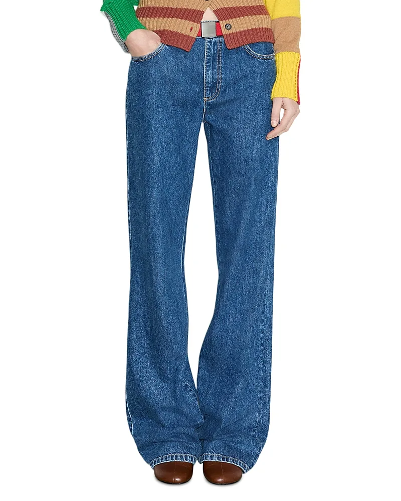 Legume Mid Rise Straight Jeans by Max & co.