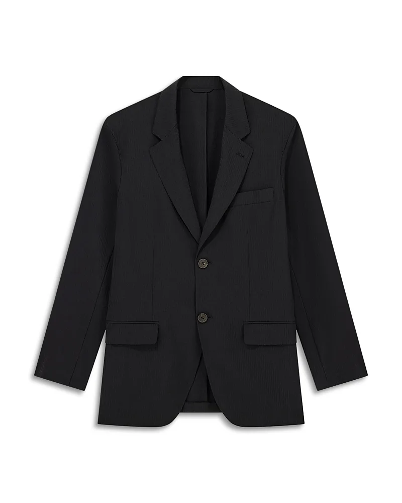 Emporio Armani Regular Fit Seersucker Blazer