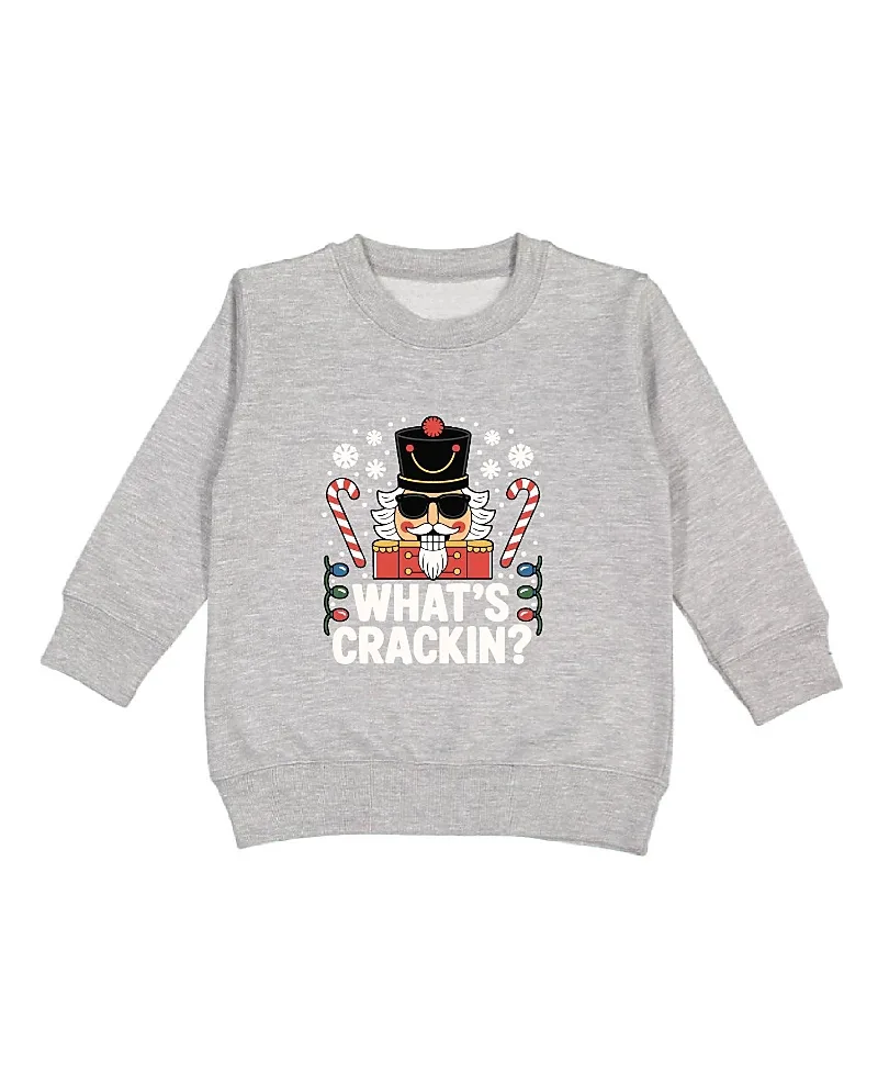 Whats Crackin Christmas Sweatshirt by Sweet Wink