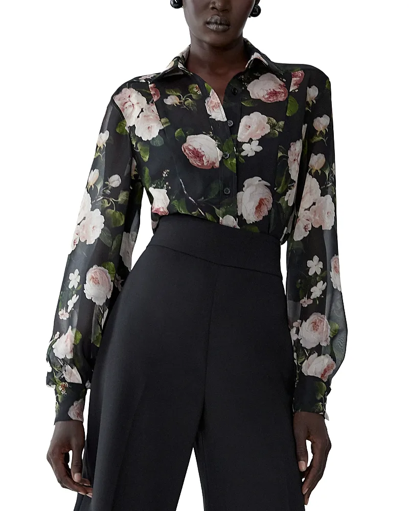 Isabella Silk Shirt by Carolina Herrera