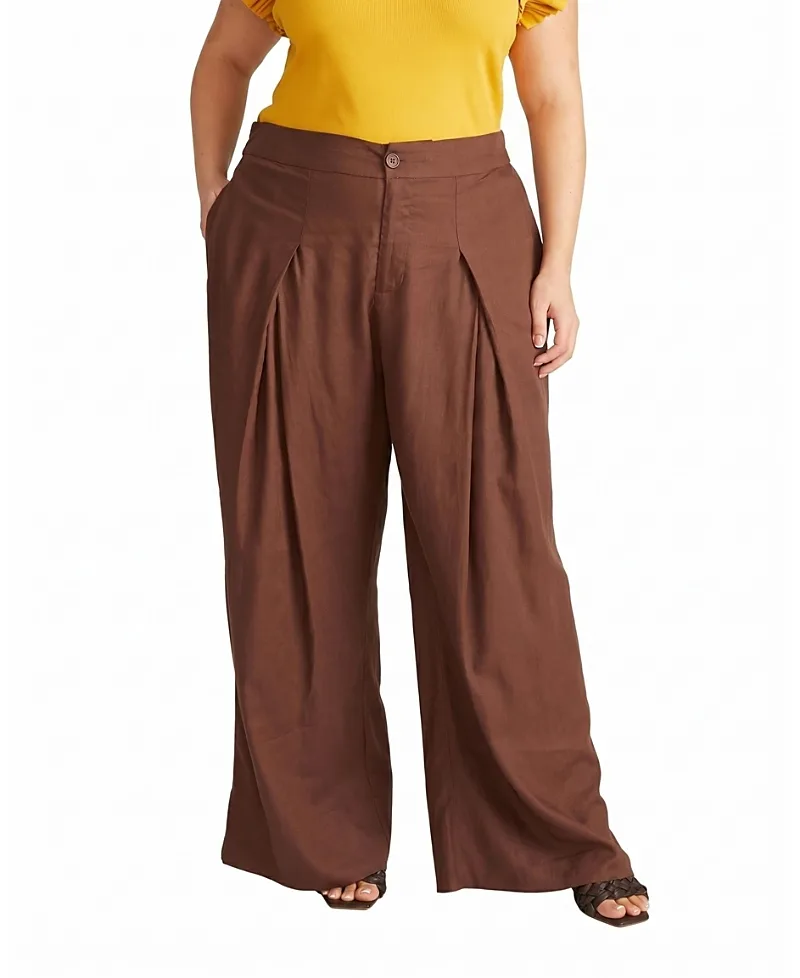 Marley Wide Leg Linen Pants by Universal Standard
