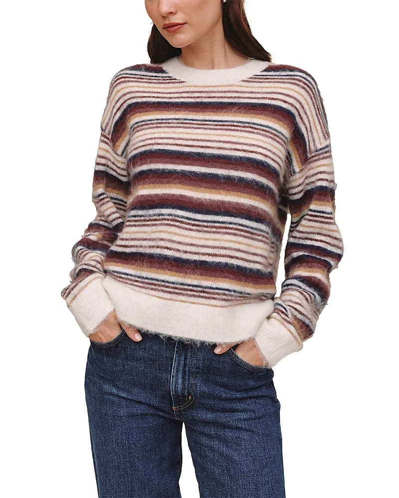 Brushed Crewneck Sweater by Bella Dahl