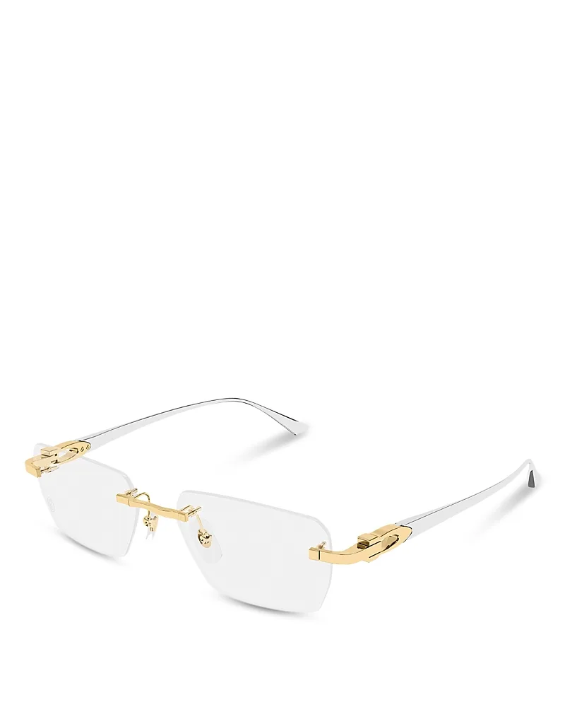 Cartier Rectangular Eyeglasses, 55mm by Cartier's