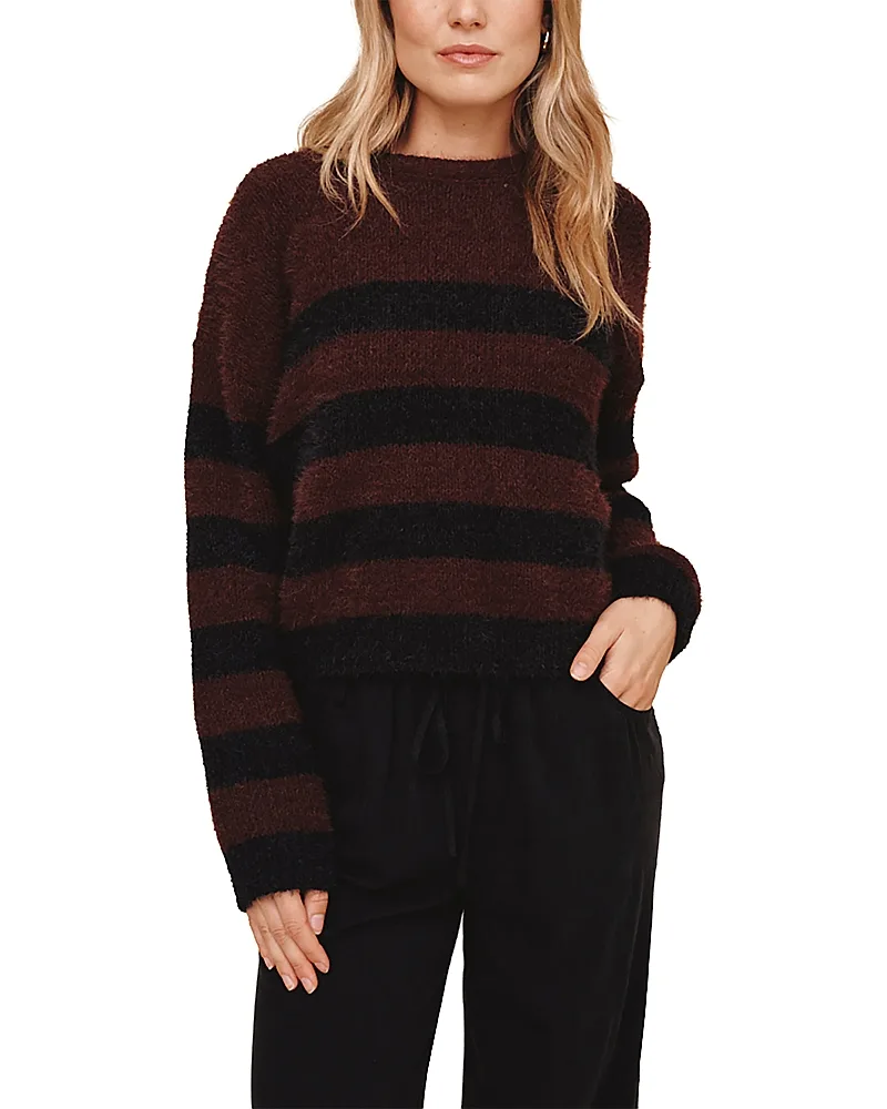 Crewneck Drop Shoulder Sweater by Bella Dahl