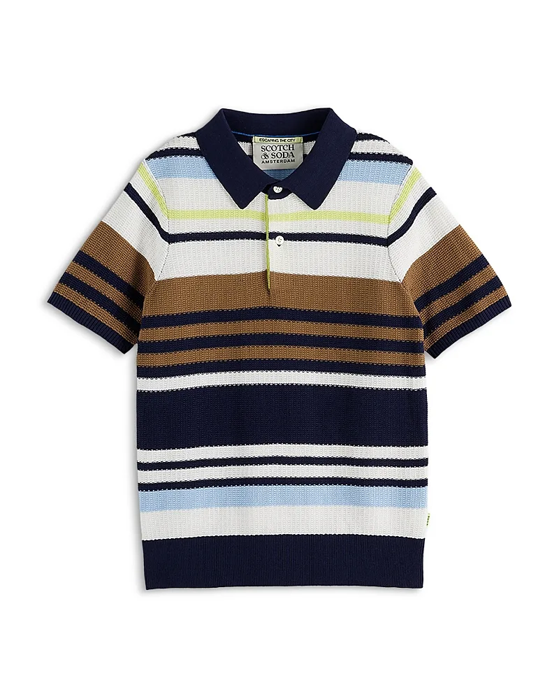 Structured Knit Polo by Scotch & Soda