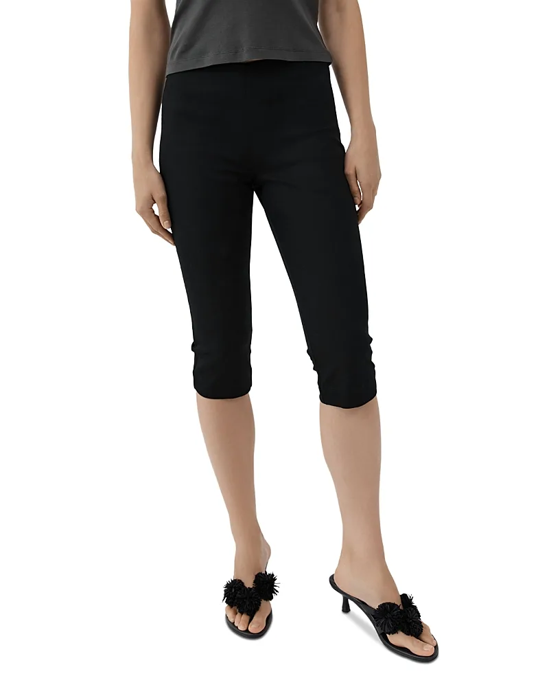 Cotton Stretch Capri Pants by St. Agni