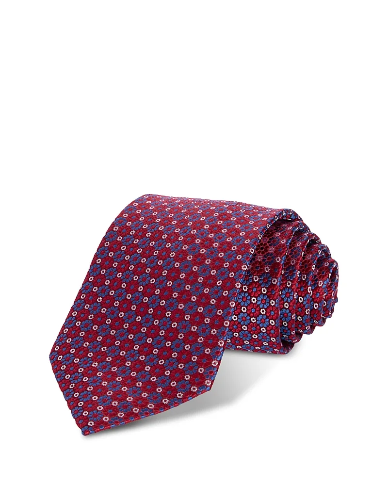 Silk Classic Floral Tie