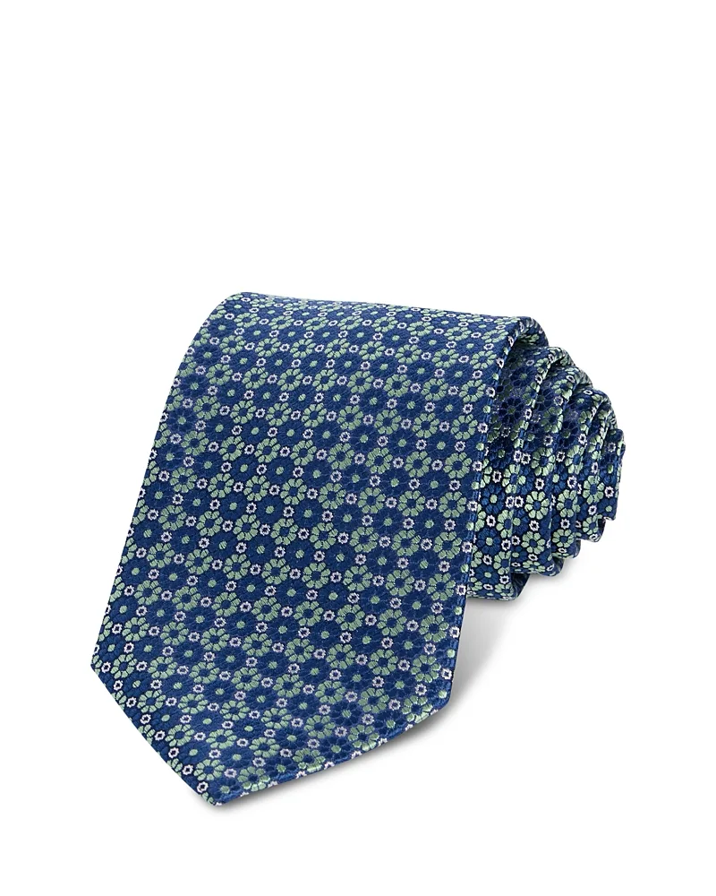 Silk Classic Floral Tie