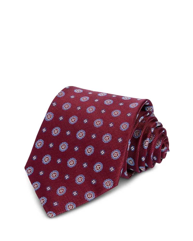 Silk Classic Medallion Tie