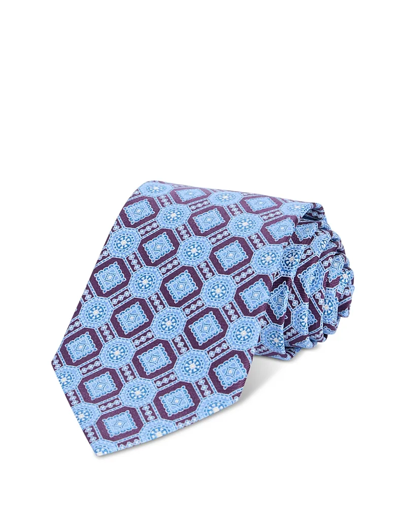 Silk Classic Geometric Medallion Tie by The Mens Store At Bloomingdales
