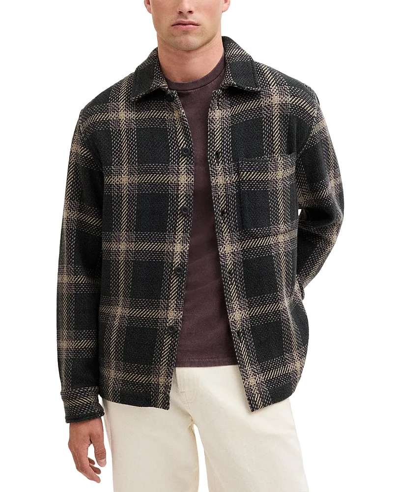 Chunky Twill Cotton Plaid Jacket by Madewell