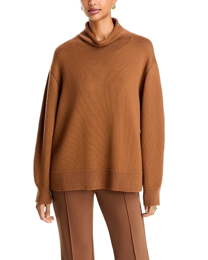 Merino Wool Funnel Neck Pullover by Lafayette 148 New York