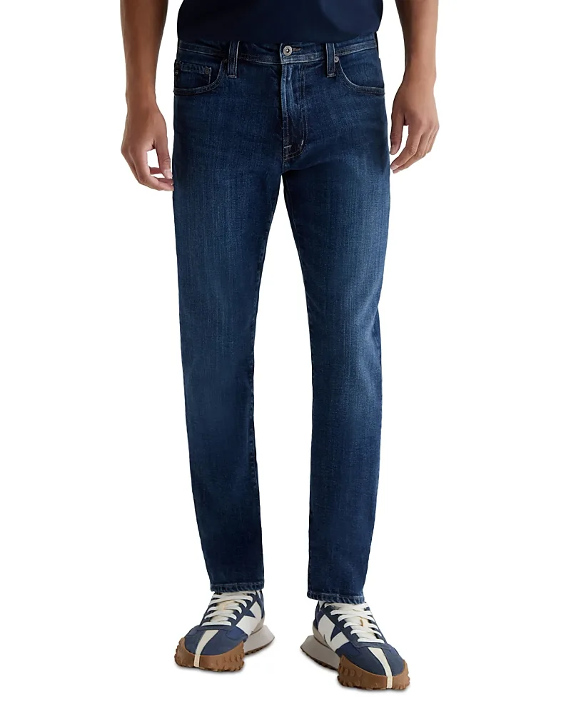 Cotton Blend Modern Slim Fit Jeans by AG
