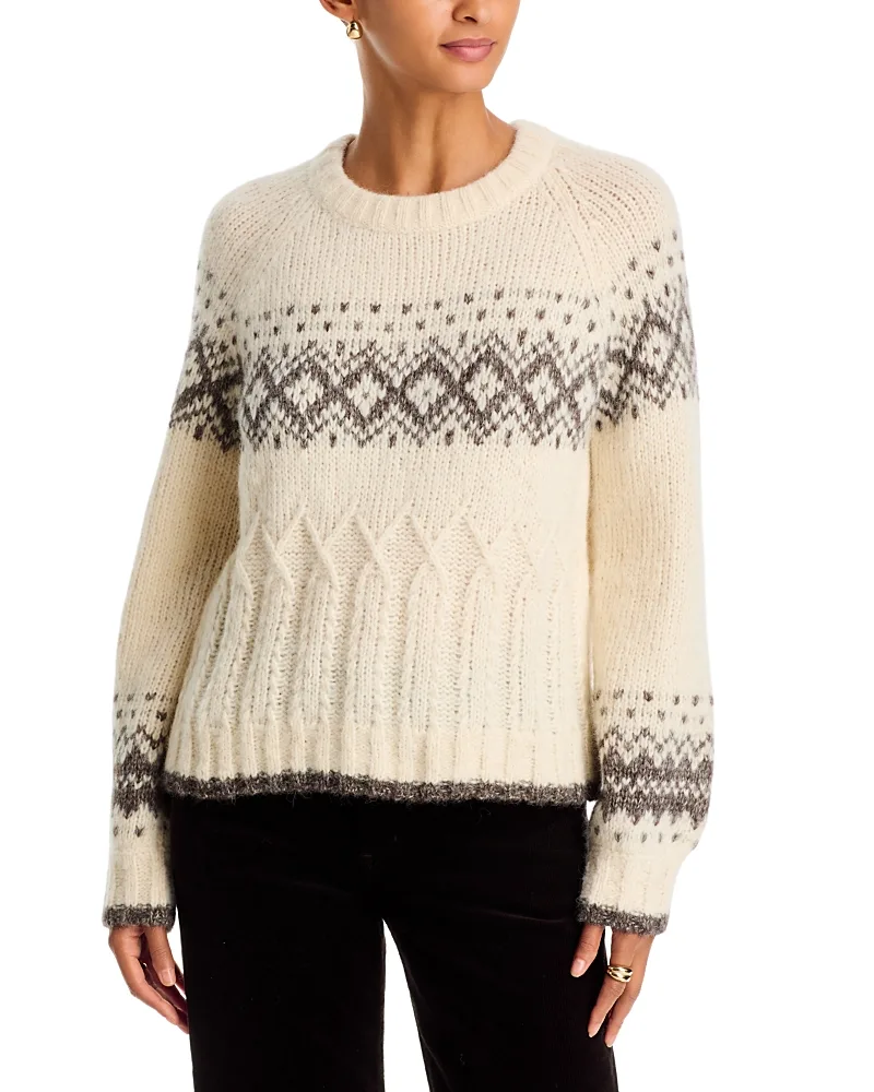 Reece08 Textured Knit Sweater by Velvet by Graham & Spencer