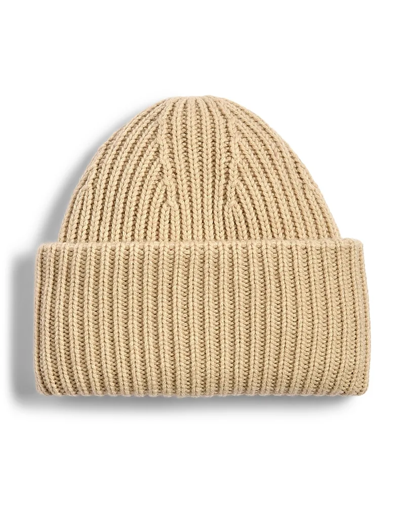 Wool & Cashmere Foldover Beanie by Veronica Beard