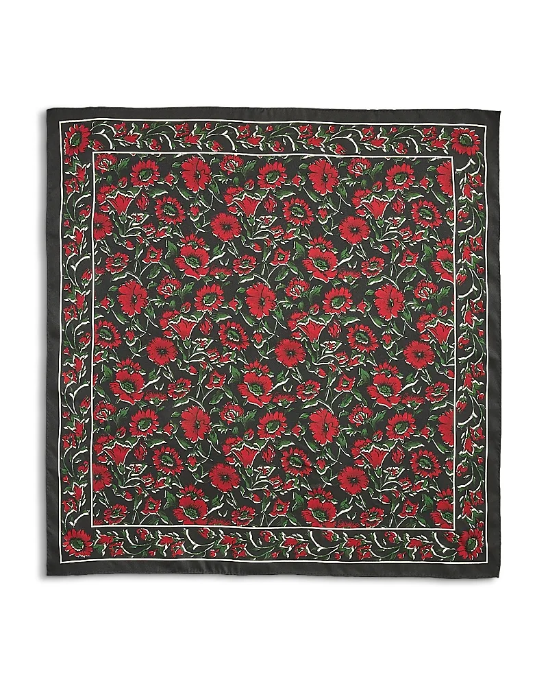 Sava Floral Silk Blend Scarf by Veronica Beard