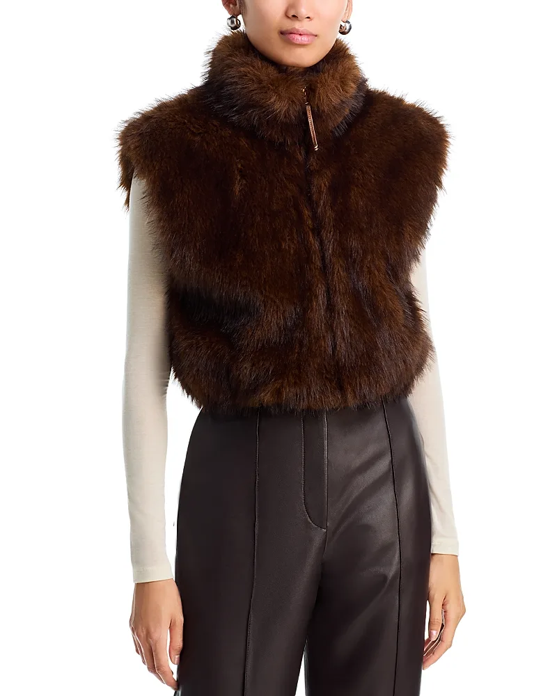 Elinor Faux Fur Vest