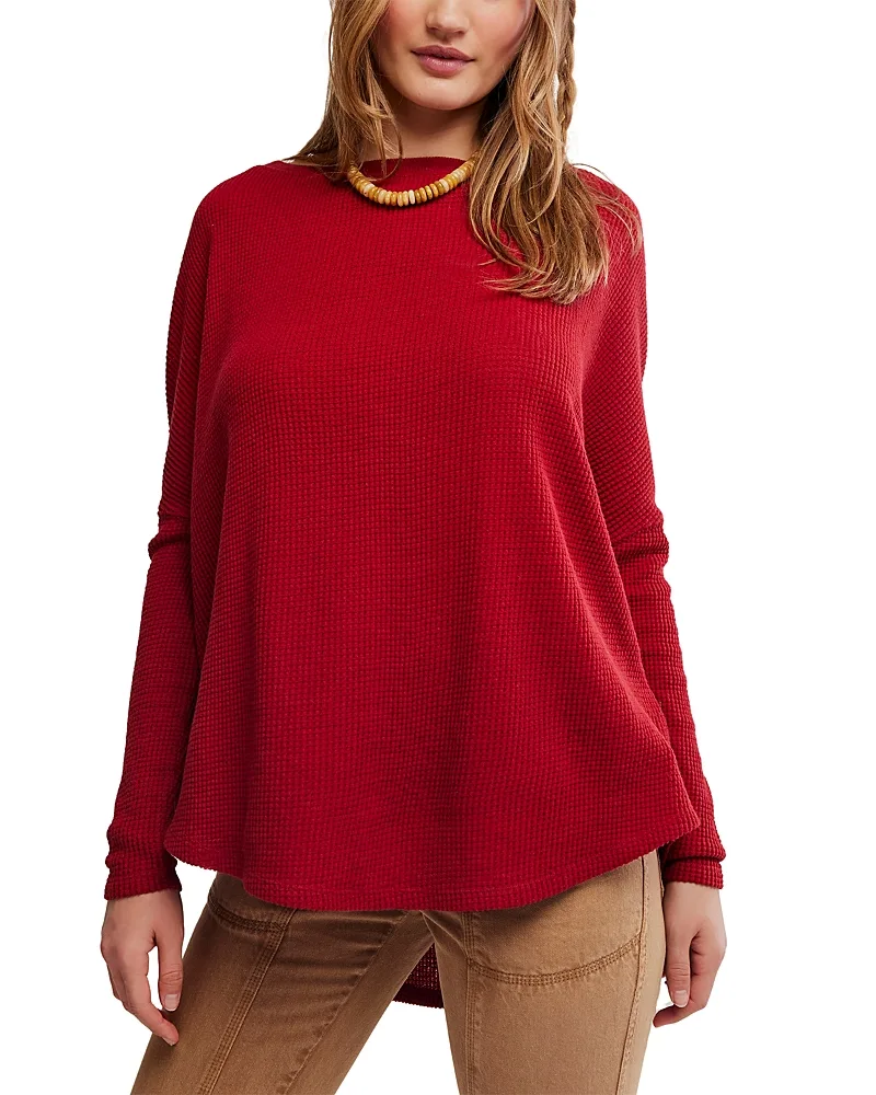 Latte Blues Thermal Sweater by Free People