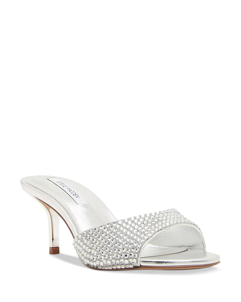 Kendrix Embellished Leather Sandals by Steve Madden