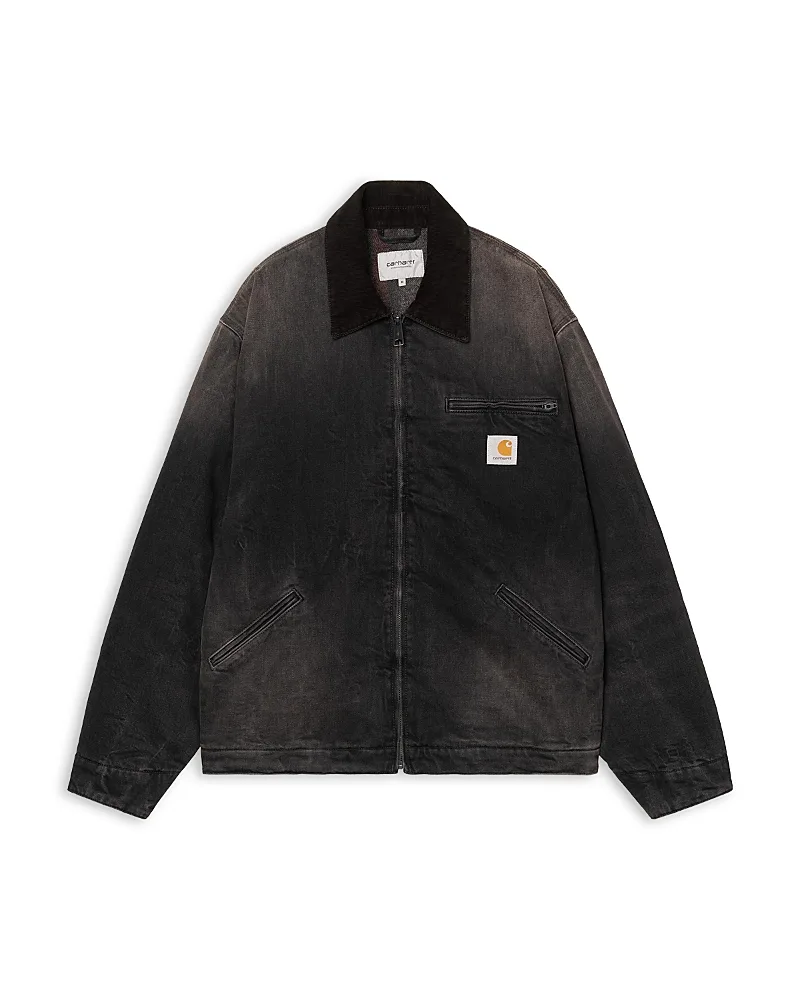 Wip Detroit Cotton Black Tobacco Logo Jacket