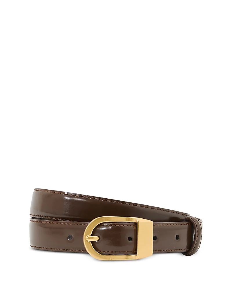 Hazel Leather Belt by Reiss