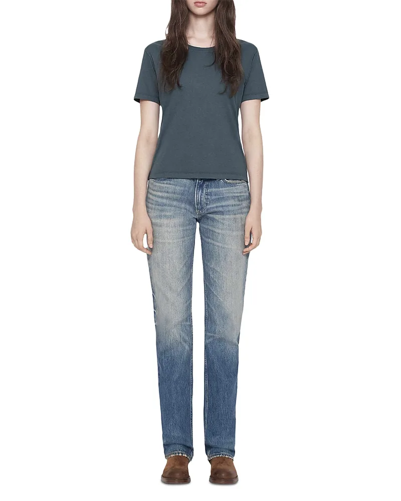 Nat Low Rise Slim Jeans by AllSaints