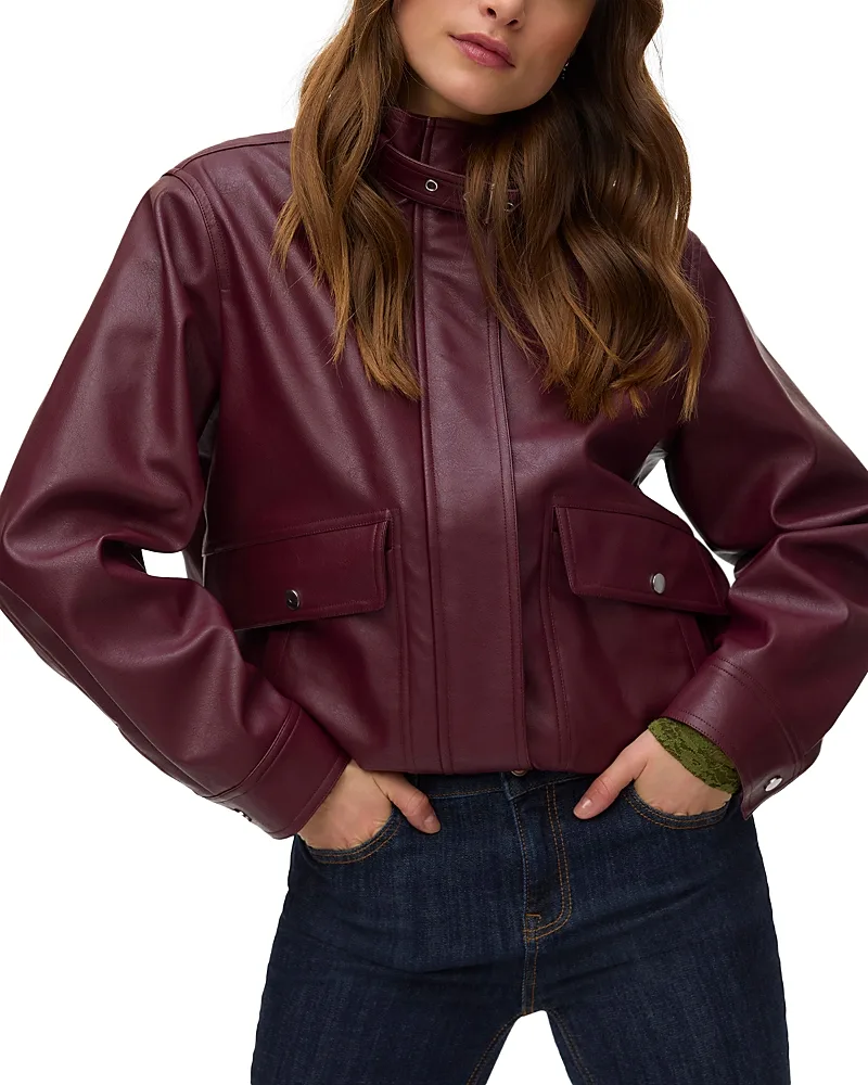 Fiona Faux Leather Jacket by VERO MODA
