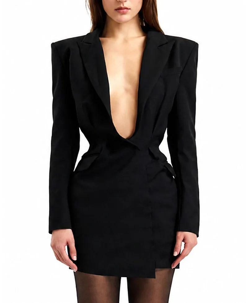 Mother of All Shania Jacket Dress by MOTHER