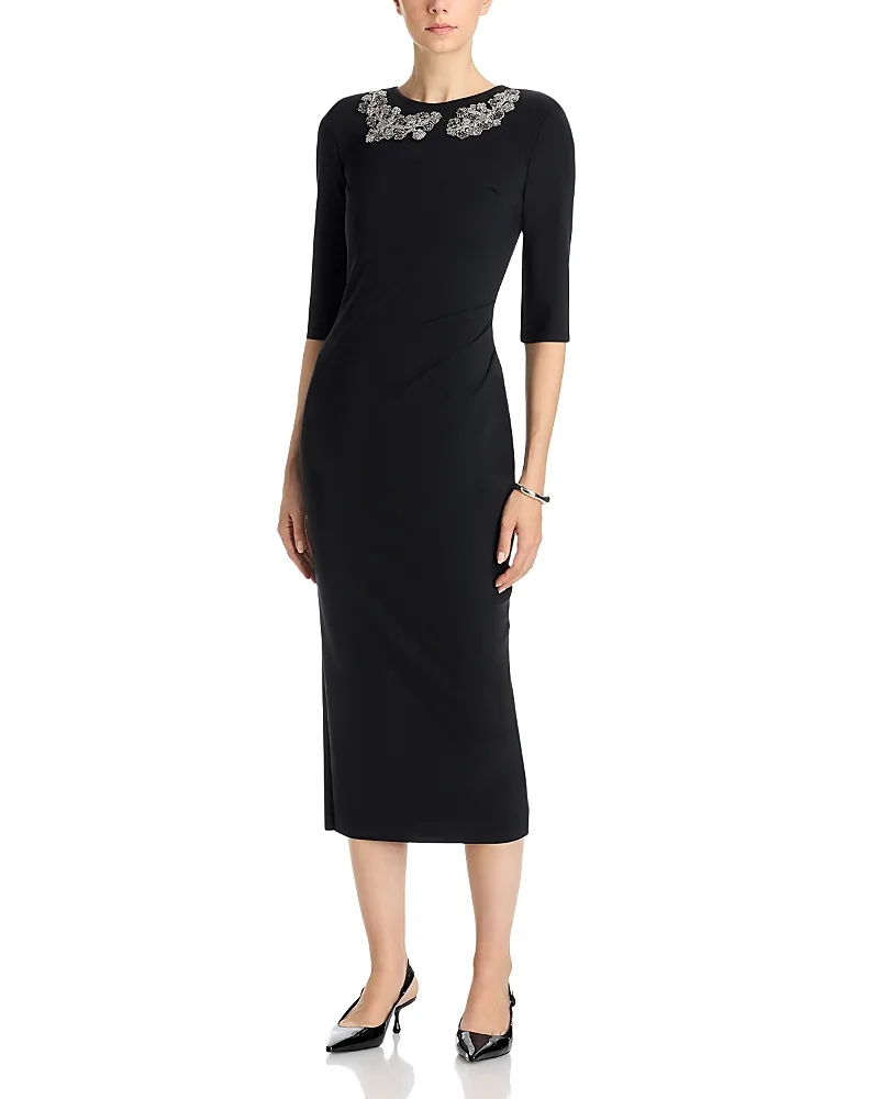 Shire Embellished Midi Dress by Chiara Boni La Petite Robe