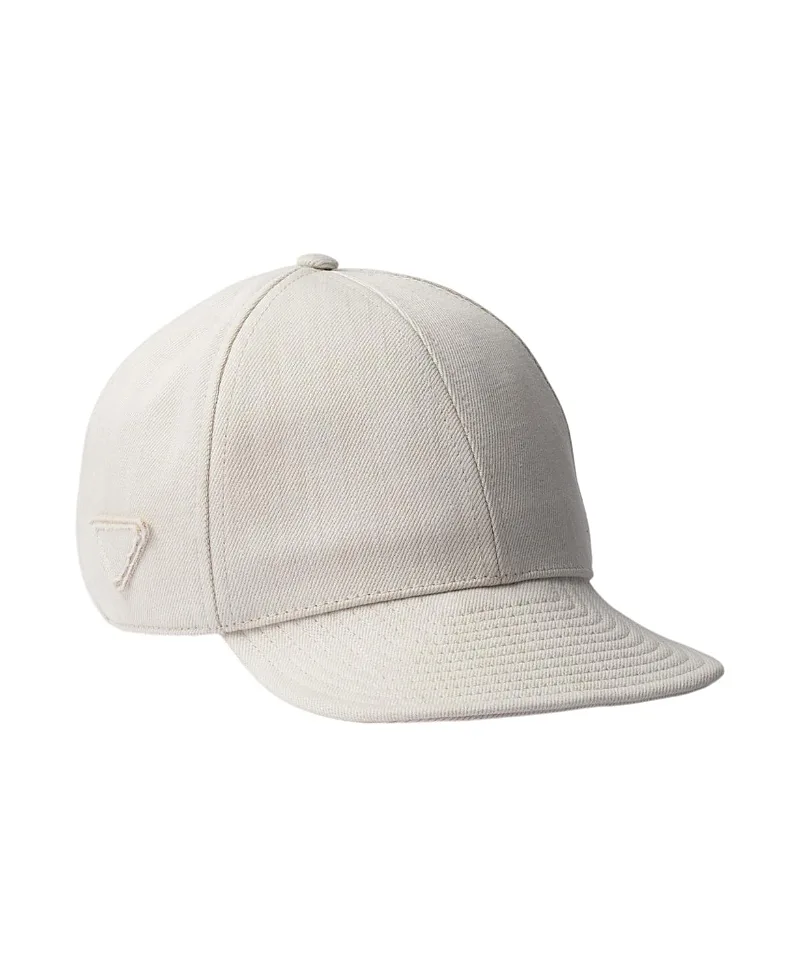 Denim Baseball Cap by Prada