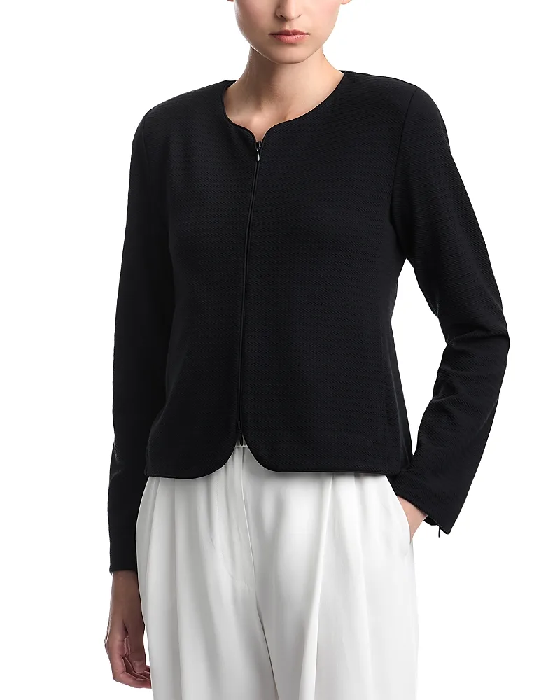Emporio Armani Jersey Jacquard Blazer by Armani