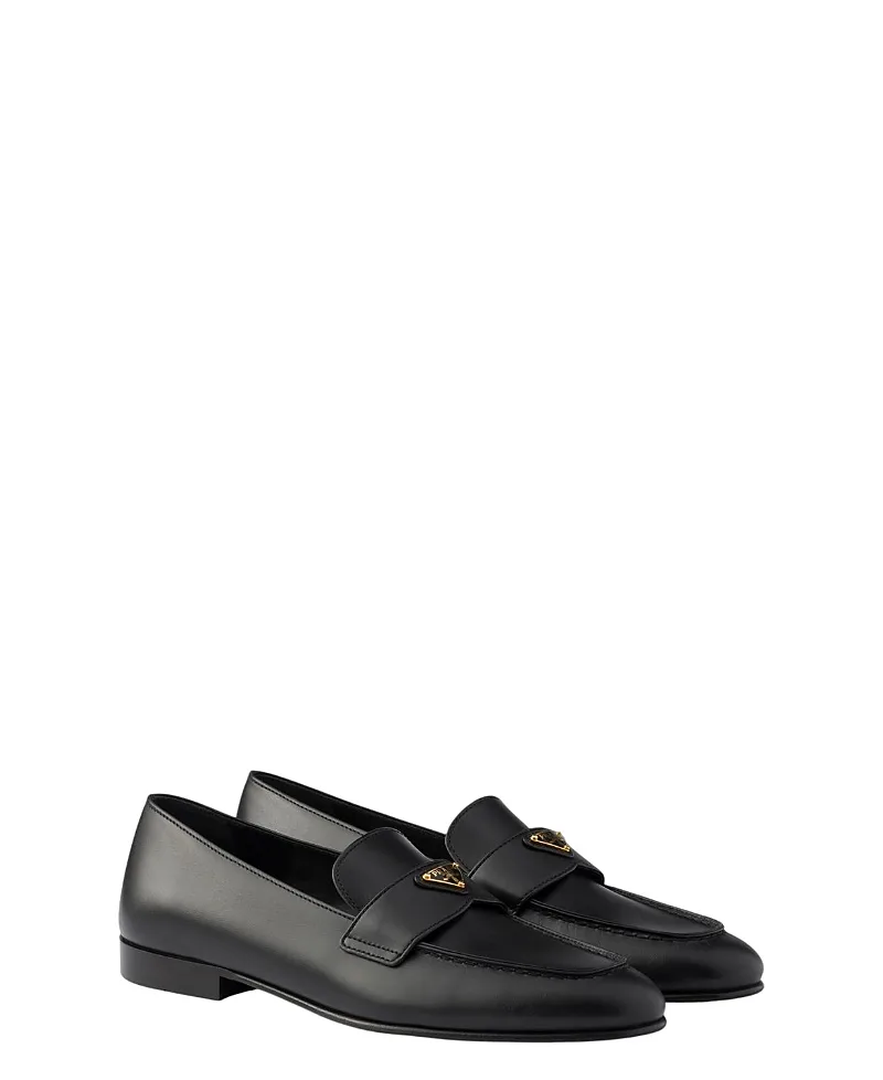 Leather Loafers by Prada
